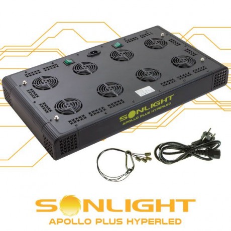 Led Apollo PLUS Hyperled Sonlight 8 (128x3w) 384W - Agro